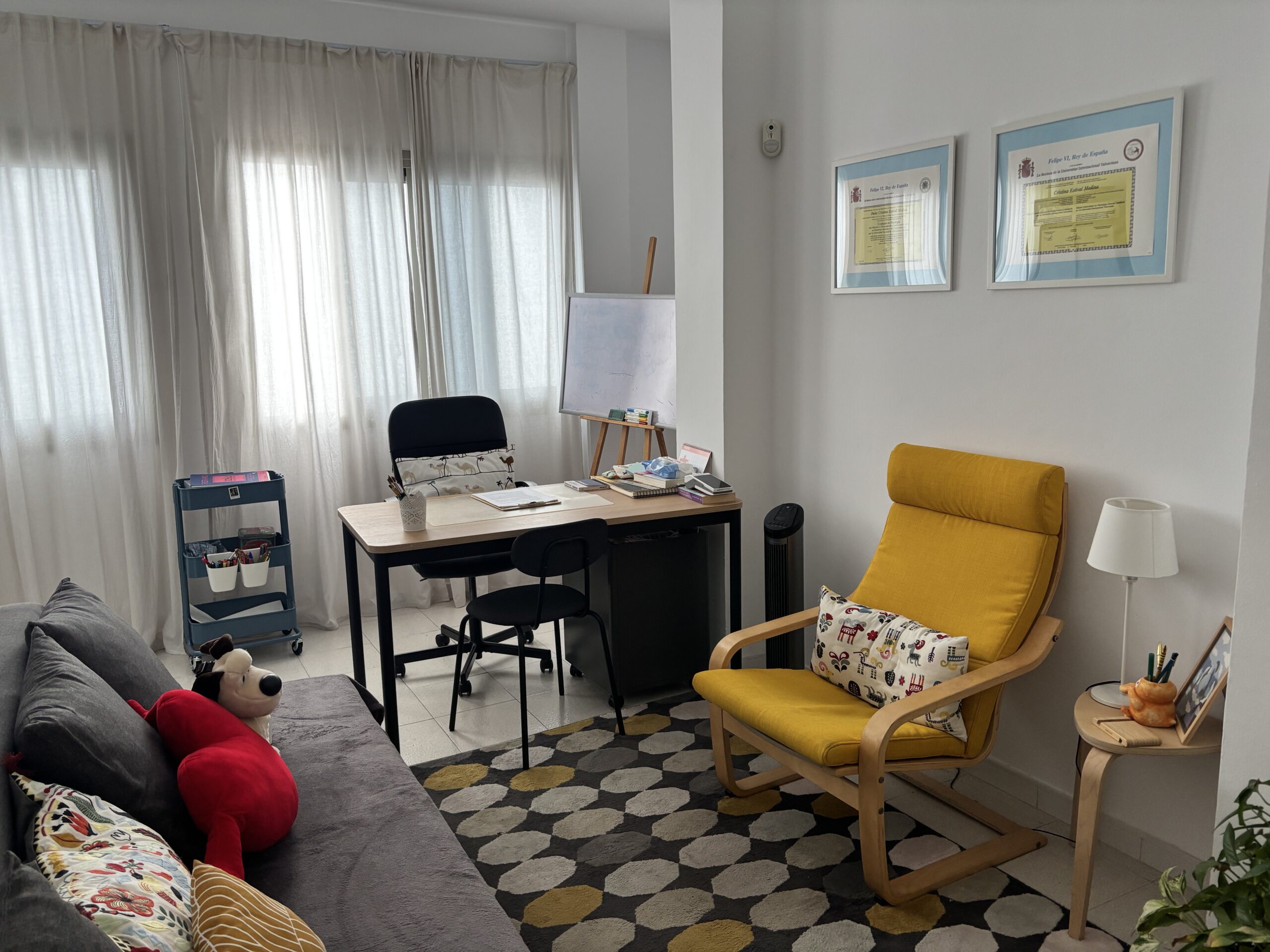 Consulta de psicología infantil